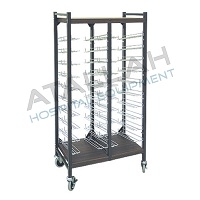 Patient File Trolley - Open Wire